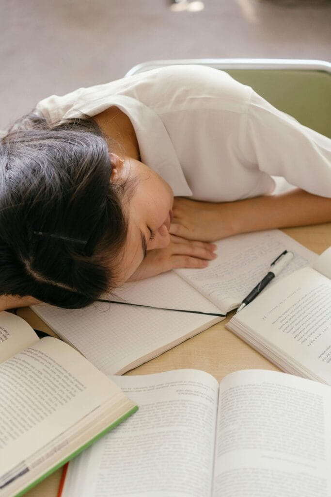 Student Sleeping
